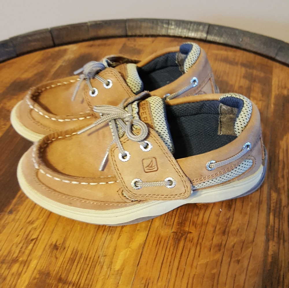 Sperry Lanyard AC leather shoes sz 11